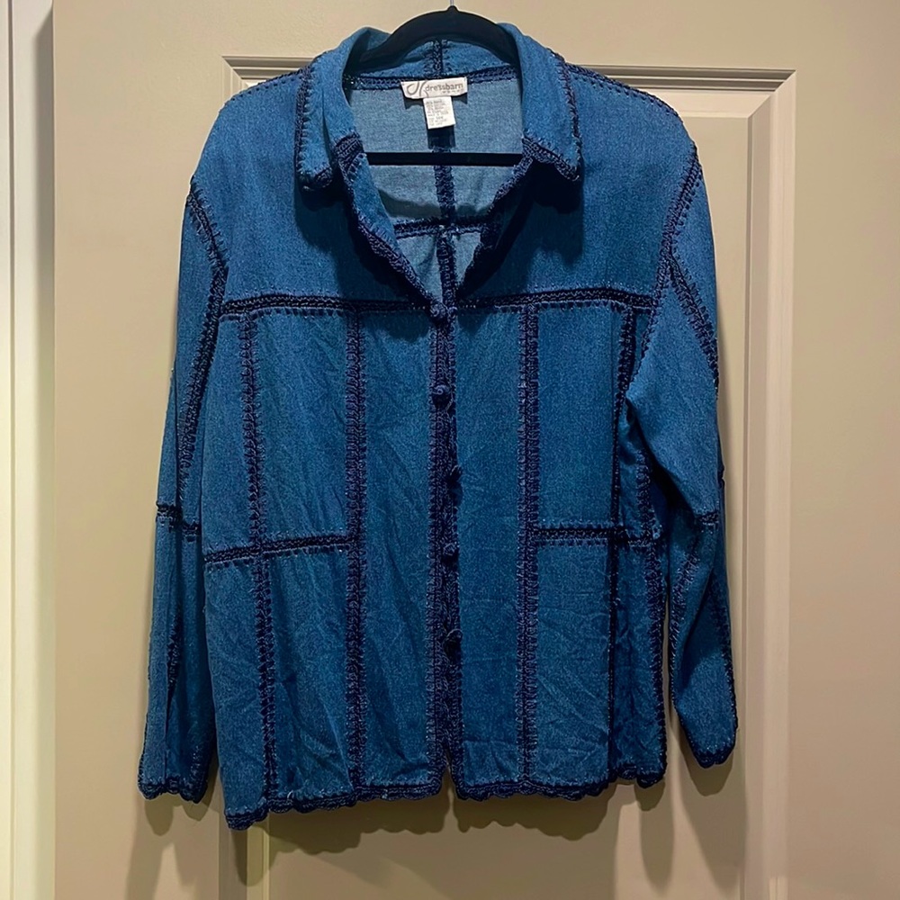 Vintage denim coat
